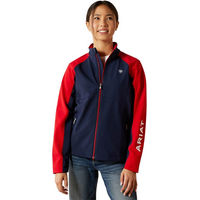 Produktbild von Ariat Youth Team EQ Jacke für Kinder Blau Wasserabweisend Bluesign Polyester Größe S