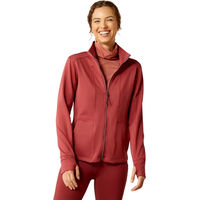 Produktbild von Ariat Zaphus Reit-Sweatshirt für Damen mit durchgehendem Reißverschluss in Rot Größe S