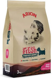 Produktbild von Arion Fresh Adult Small Hundefutter für kleine Hunde mit Haut & Fell und Verdauung 3 kg
