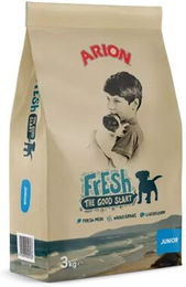 Produktbild von Arion Fresh Junior Hundefutter zur Unterstützung von Verdauung und Immunsystem 12 kg - 12 kg