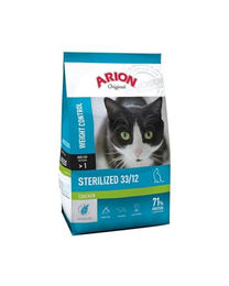 Produktbild von Arion Katzenfutter Original Sterilized Huhn 7,5 kg