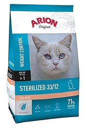 Produktbild von Arion Original Cat Adult Sterilized Lachs Katzenfutter 7,5 kg - 7,5 kg