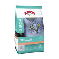 Produktbild von Arion Original Cat Derma Trockenfutter für erwachsene Katzen mit Lachs hypoallergen für Haut und Fell 7,5 kg - 7,5 kg