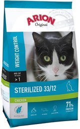 ARION Original Cat Sterilized Huhn Adult Katzenfutter 2 kg - 2 kg – Bild 1 von 1
