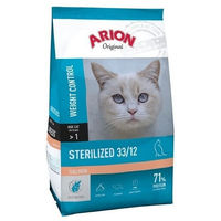 Produktbild von Arion Original Cat Sterilized Trockenfutter Lachs für erwachsene Katzen zur Gewichtskontrolle 2 kg - 2 kg