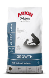 Arion Original Growth Puppy Large Welpenfutter Lachs und Reis glutenfrei 2kg - 2 kg – Bild 1 von 2