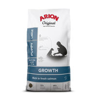 Produktbild von Arion Original Growth Puppy Large Welpenfutter Lachs und Reis glutenfrei 2kg - 2 kg