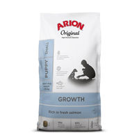 Produktbild von Arion Original Growth Puppy Small Welpenfutter Lachs und Reis glutenfrei 2kg - 2 kg