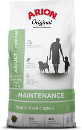 Arion Original Maintenance Hundefutter Adult Medium Huhn und Reis 2 x 12 kg - 2 x 12 kg – Bild 1 von 2