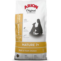 Produktbild von Arion Original Mature 7+ Hundefutter Huhn Monoprotein Glutenfrei Light 2 x 12 kg - 2 x 12 kg