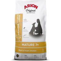 Produktbild von Arion Original Mature 7+ Senior Hund Trockenfutter Huhn Glutenfrei Light 12 kg - 12 kg