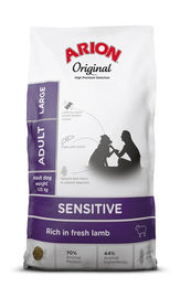 Produktbild von Arion Original Sensitive Adult Large Hundetrockenfutter Lamm Reis 12 kg - 12 kg