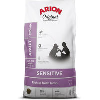 Produktbild von Arion Original Sensitive Adult Medium Lamb Rice Hundetrockenfutter Lamm 12 kg - 12 kg