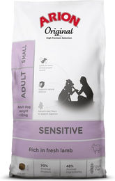 Produktbild von Arion Original Sensitive Adult Small Hundefutter Lamm Reis 7 kg