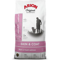 Produktbild von Arion Original Skin & Coat Hundefutter Lachs für mittelgroße Hunde Adult 2 x 12 kg - 2 x 12 kg