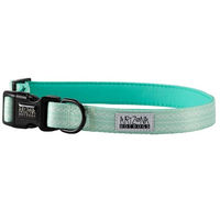 Produktbild von Arizona Hotdogs Hundehalsband Mint Grün aus Nylon und Neopren Größe S wasserabweisend
