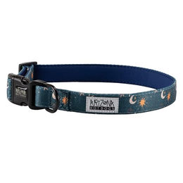 Arizona Hotdogs Hundehalsband Moonlight Dunkelblau aus Nylon und Neopren Größe S - 1 Stk. – Bild 1 von 2