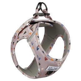 Arizona Hotdogs Step-In Hundegeschirr aus Neopren Sweet Love Rosa Größe L – Bild 1 von 6