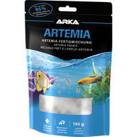 Produktbild von ARKA Artemia Fertigmischung aus Artemia-Eiern und Salz 195g für Aquarientechnik und Jungfische