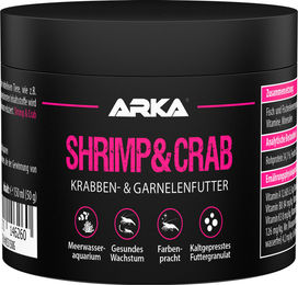 ARKA Garnelen- und Krabbenfutter Granulat 150 ml - 50 g – Bild 1 von 3