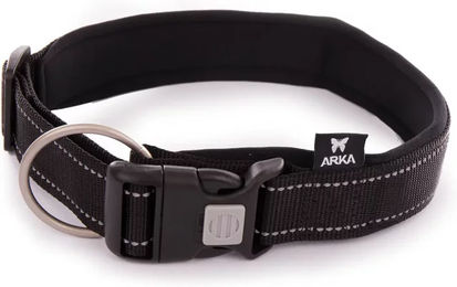 Produktbild von ARKA Haok Hundehalsband aus Nylon wasserabweisend Schwarz XL