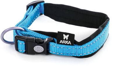 Produktbild von ARKA Haok Hundehalsband aus wasserabweisendem Nylon in Blau Größe XL