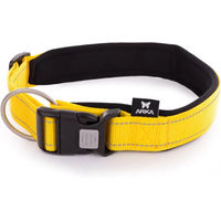 Produktbild von ARKA Haok Hundehalsband aus wasserabweisendem Nylon in Gelb Größe XL