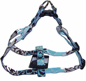 Produktbild von ARKA Hunde Geschirr aus Nylon wasserabweisend in Blau und Türkis
