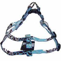 Produktbild von ARKA Hunde Geschirr aus Nylon wasserabweisend in Blau und Türkis