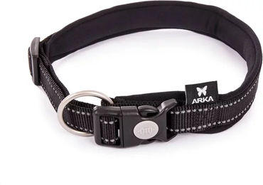 Produktbild von ARKA Hundehalsband aus Nylon verstellbar Schwarz Größe M
