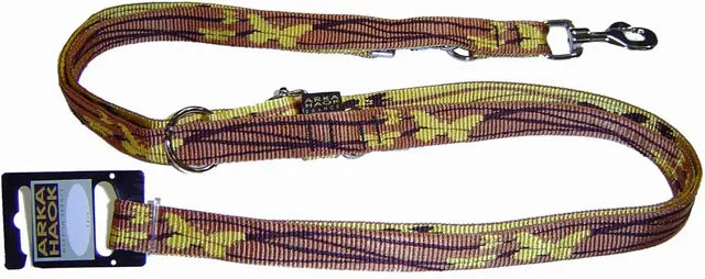 Produktbild von Arka Hundeleine Haok Chrys aus Nylon in Gelb und Bunt