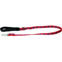 Produktbild von ARKA Hundeleine Plaid aus Polyester in Bunt Rot