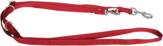 Produktbild von Arka Hundeleine Rubis Rot mit 3-Punkt-Gurtband