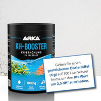 Produktbild von ARKA Karbonathärte KH-Booster Pulver 500 g zur Stabilisierung der Wasserchemie für Süßwasser und Meerwasser zur Unterstützung von Fisch und Garnelen - 500 g