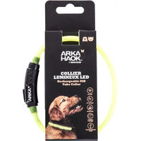 Produktbild von ARKA LED-Hundehalsband in Gelb und Grün