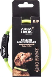 Produktbild von ARKA LED-Hundehalsband in Gelb und Grün