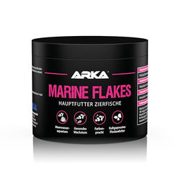 ARKA MarineFlakes Kaltgepresstes Flockenfutter für Meerwasserfische 500 ml 50 g - 500 ml – Bild 1 von 8
