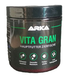 Produktbild von ARKA Microbe Lift VITA GRAN Hauptfutter Granulat für Zierfische Weich- und Krustentiere 250ml - 120 g