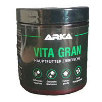 Produktbild von ARKA Microbe Lift VITA GRAN Hauptfutter Granulat für Zierfische Weich- und Krustentiere 250ml - 120 g