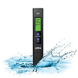 ARKA myAQUA Digitales pH-Messgerät für Wasser mit 0,01 pH Auflösung inklusive Kalibrierpulver und Batterie – Bild 1 von 10