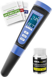 ARKA myAQUA Digitales Wasserqualität Messgerät für pH TDS EC und Temperatur inkl. Thermometer für Aquarium, Pool, Teich und Trinkwasser – Bild 1 von 9