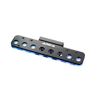 Produktbild von ARKA myREEF Korallen Ablegerhalter mit Magnet für Meerwasseraquarien aus Acryl mit 8 Löchern und Silikonsicherungen - 1 Stk.