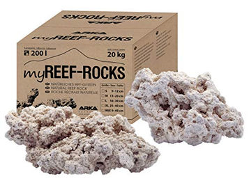 ARKA myREEF-Rocks natürliches Aragonit-Riffgestein für Meerwasser 18–30 cm 20 kg - 20 kg – Bild 1 von 11