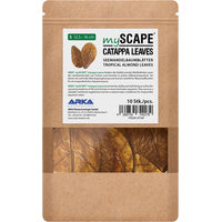Produktbild von ARKA mySCAPE Catappa Blätter Seemandelbaumblätter zur Wasseraufbereitung für Fische und Garnelen 10 Stück 12-16 cm