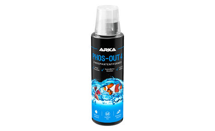 ARKA Phos-Out 4 Flüssiger Phosphatentferner für Aquarien mit Fischen und Garnelen 236 ml - 236 ml – Bild 1 von 9
