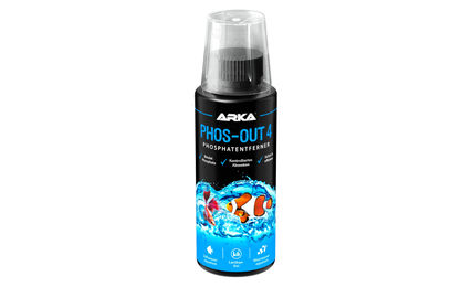 ARKA Phos-Out 4 Flüssiger Phosphatentferner für Süßwasser und Meerwasser 118 ml - 118 ml – Bild 1 von 9