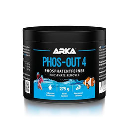 ARKA Phos-Out 4 Phosphat Entferner Eisenhydroxid-Granulat Wasseraufbereiter für Aquarium 500 ml - 500 ml – Bild 1 von 11