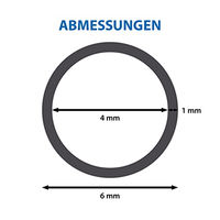 Produktbild von ARKA PVC-Schlauch Grau 4/6 mm 100 m für Aquarium und Fischbecken - 100 m