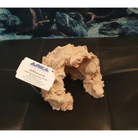Produktbild von ARKA Riffhöhle aus Riffkeramik für Meerwasser Aquarien 12x11x8cm beige