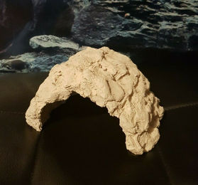 Produktbild von ARKA Riffhöhle aus Riffkeramik für Meerwasser Aquarien 15x16x9cm beige